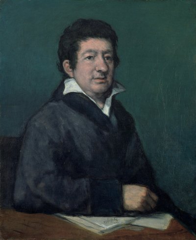 Portrait of the Poet Moratín by Francisco de Goya